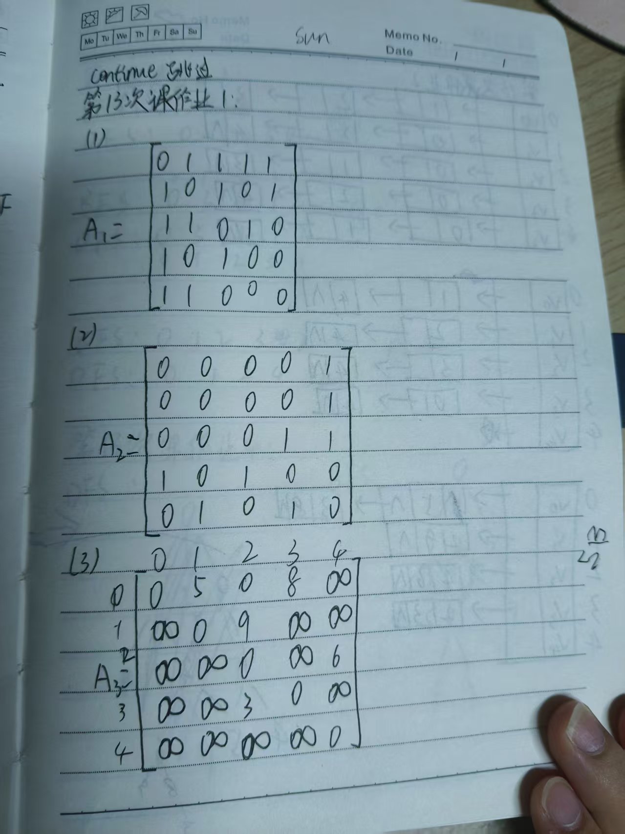 First Assignment